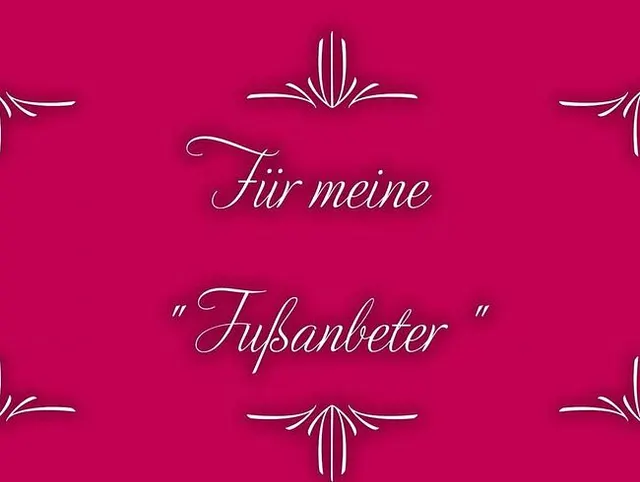 Fußfetisch