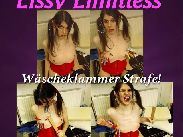 LissyLimitless Wäscheklammer-Strafe!