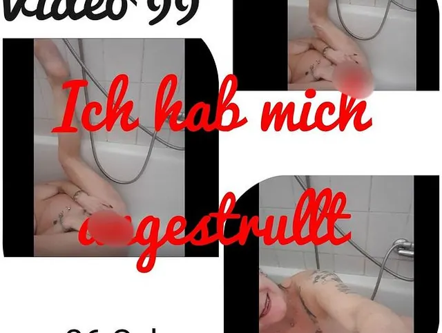 Ich hab mich angestrullt