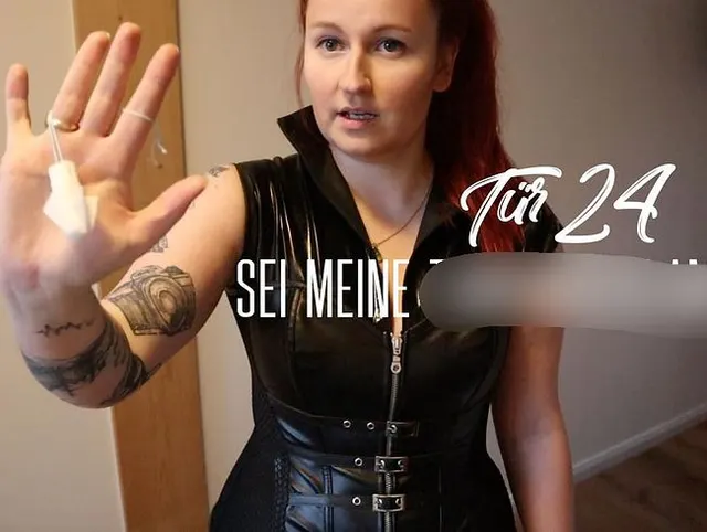 Tür 24: Sei meine Tamponschlampe