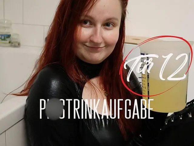 Tür 12: Pisstrinkaufgabe