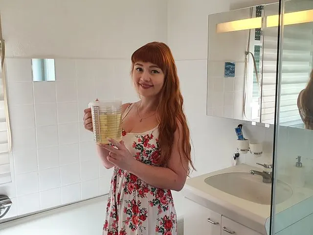 Wasser leer, Natursekt muss her!