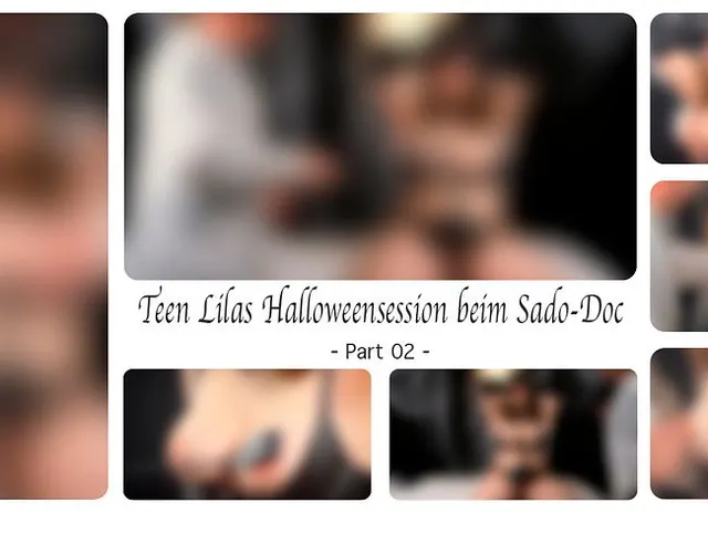 Teen Lilas Halloweensession beim Sado-Doc - Part 02