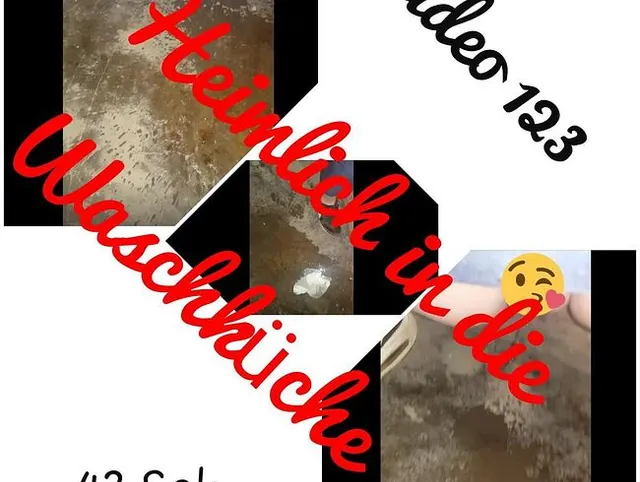 Heimlich in die Waschküche