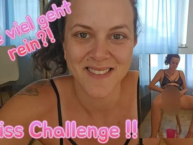 Piss Challenge - Wie viel geht rein??!!