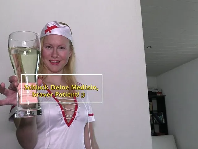 Schluck schön Deine Medizin ;)!