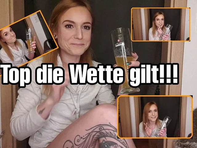 Top die Wette gilt!!! Bin ich mutig genug?