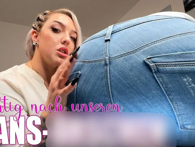 Süchtig nach unseren Jeans-Ärschen
