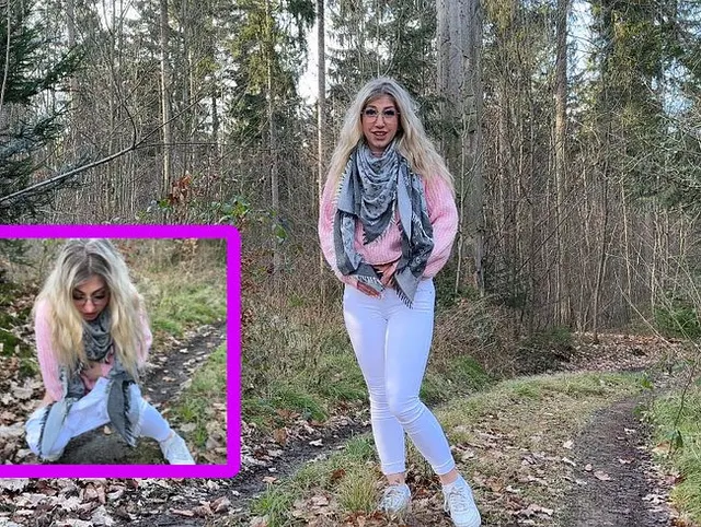 Outdoor NS im Wald….Ich konnte es nicht mehr halten!!