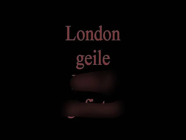 London - geile MIlf gefistet