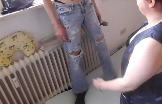 wir machen deine jeans kaputt