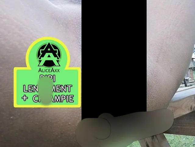 langsam pinkeln + creampie