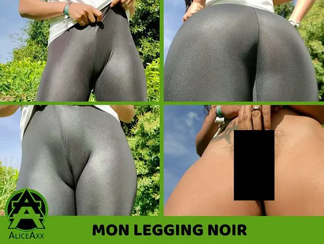 Meine schwarze Leggings