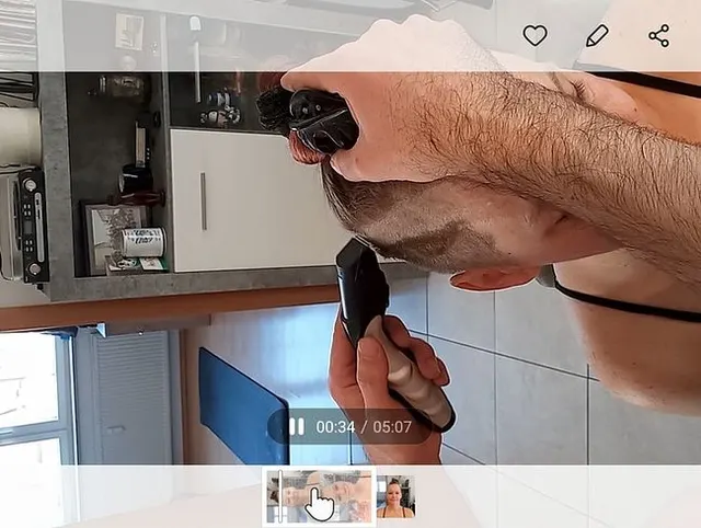 Kopfrasur die 2te