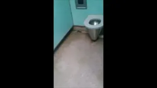 STEHEND auf das Rasthof Klo gepisst!!!