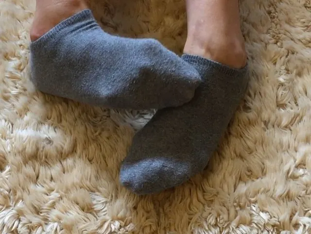 Meine herrlichen Füße in Socken verpackt (kein ton)