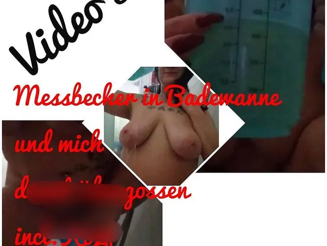 In den Messbecher gepinkelt ...