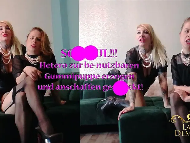 SCHWUL!!! Hetero zur be-nutzbaren Gummipuppe erzogen und anschaffen geschickt! SCHWUL!!!  | by Lady_