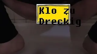 Freundins Klo zu dreckis da hab ich in ihre Dusche gepisst