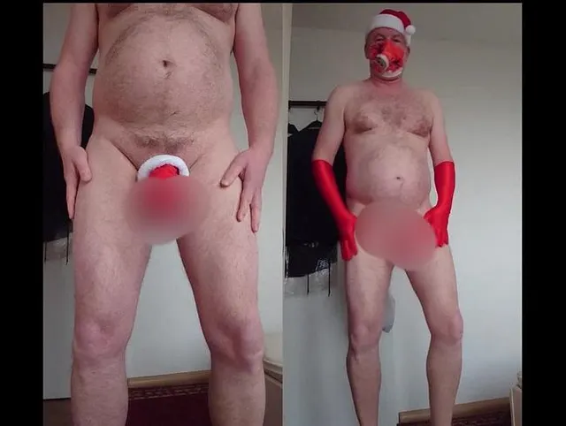 Der Nackte Nikolaus mit dem Plug