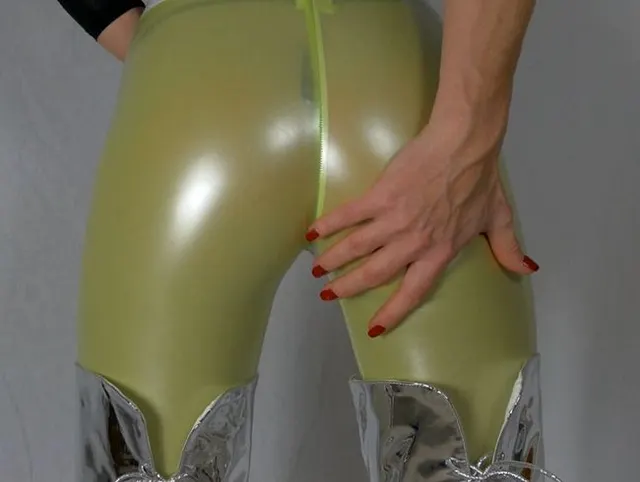 ASMR transparente CT Leggings - hör die Geräusche die ich mit der Leggings mache