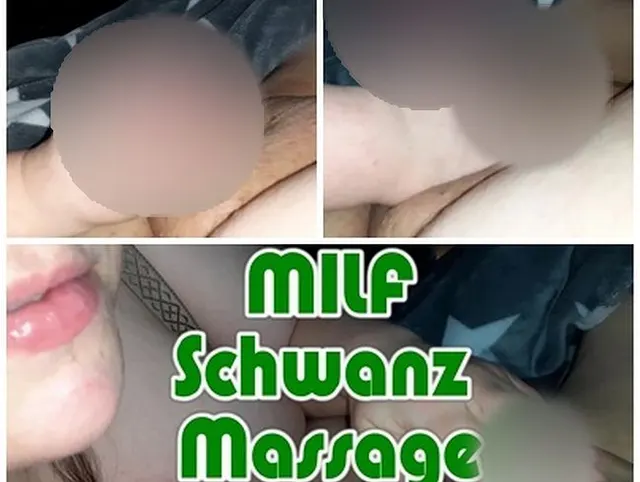 Milf Schwanz Massage..Geile Milf Wichst jeden Schwanz ab.