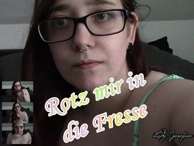 Rotz mir in die Fresse