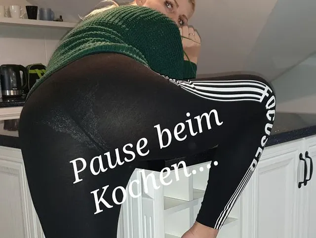 Pause beim Kochen ...