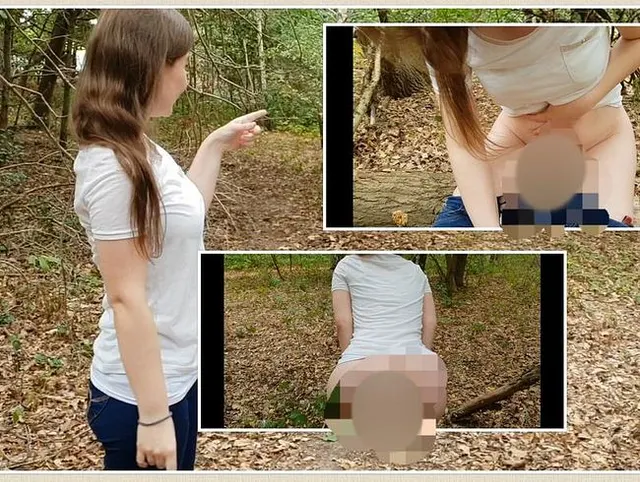 In die Waldbruchbude gepisst!