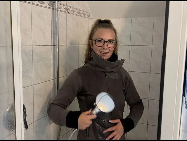Die Fleecejacke wird NASS! Geiler nasser Spaß!