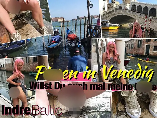 Public Piss Mitte in Venedig...