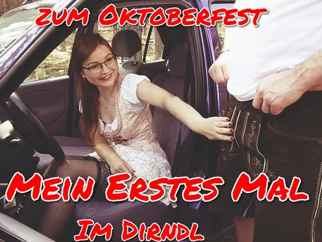 Mein Erstes Mal Sex im Dirndel Oktoberfest Sexpanne  Dirndlfick!! Sperma Zapft