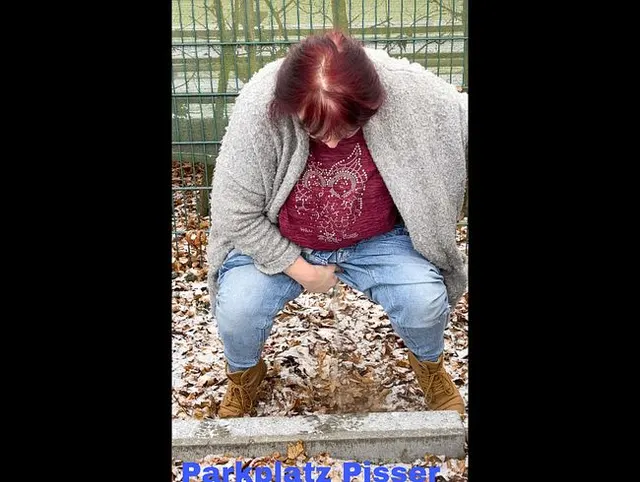 Unterwegs musste wieder pissen