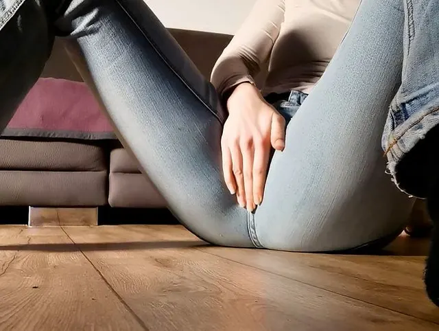 Jeans mit meinem Sekt waschen ;)