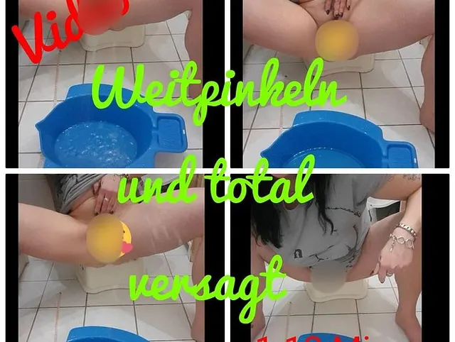 Weitpinkeln und total versagt!