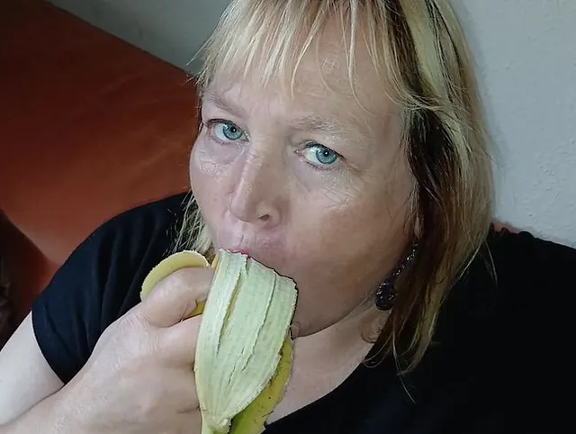 Banane mit Genuss