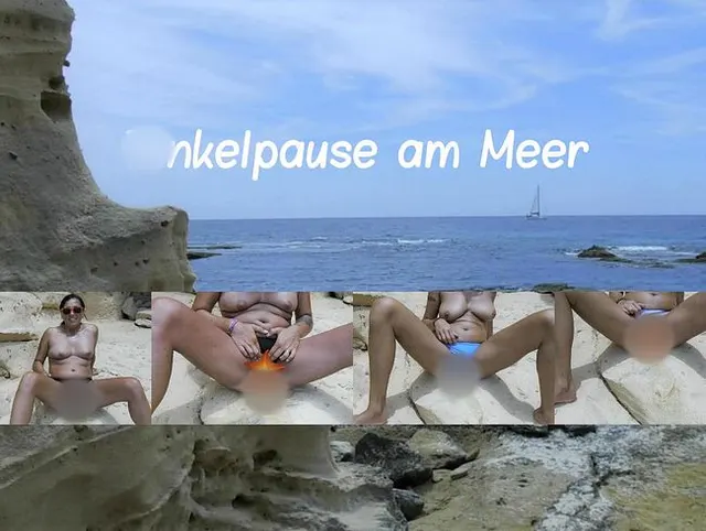 Pinkelpause am Meer mit Lynli
