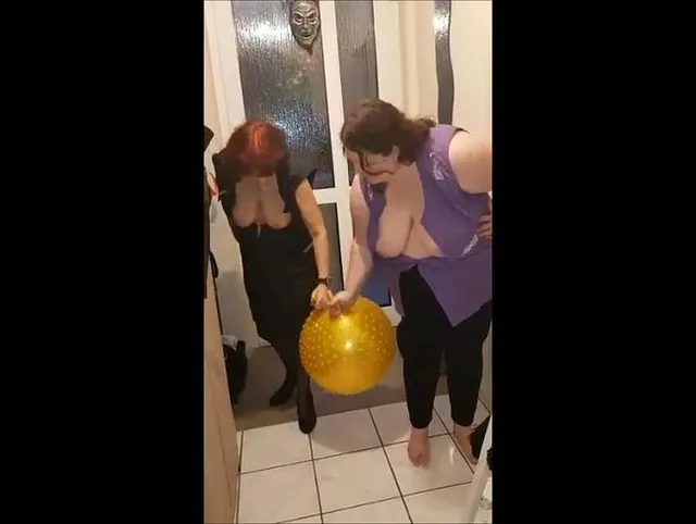 Riesenball zum latzen gebracht Userunsch
