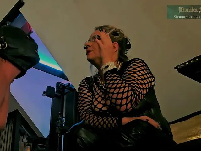 Monika Schmidt The Ashtray Humiliation smoking femdom