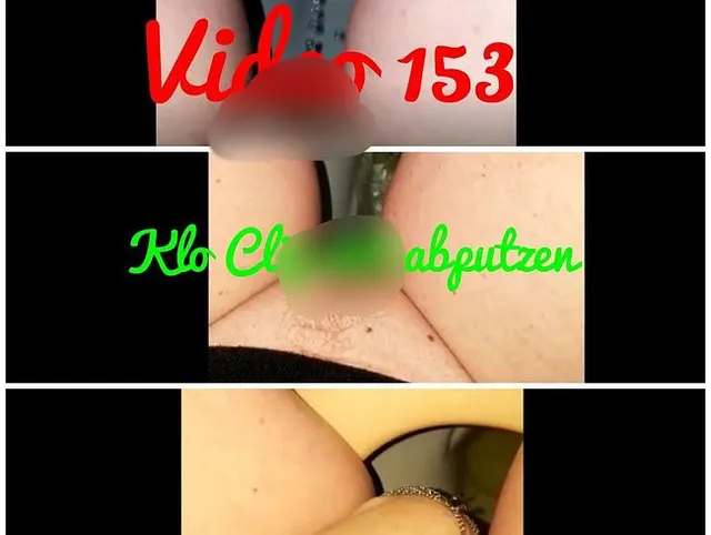 Kloclip mit abputzen