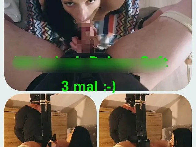 Ich hol mir Deine Ficksahne... 3 mal :-)