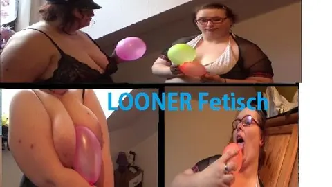 Looner Girls - Ballon Fetisch XXL