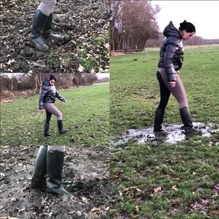 Einfach mal im Matsch