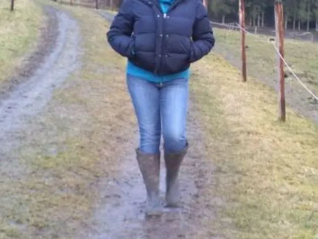 Gummistiefel....