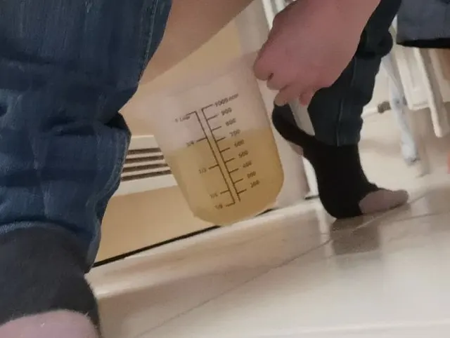 Messbecher..wie viel sird es...