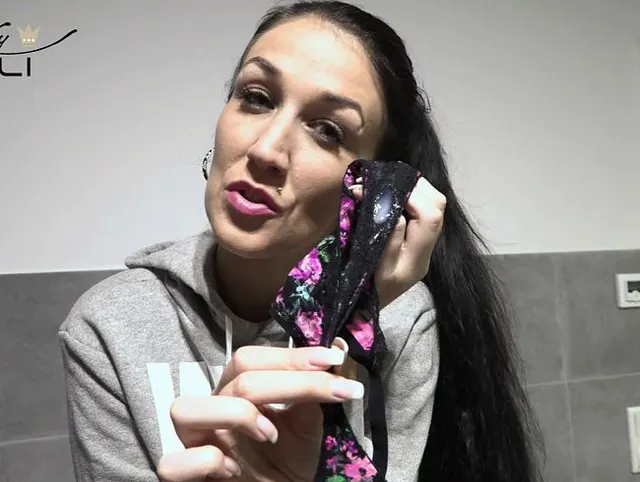Vollgesauten Creampie String! Dein Cuckipimmel wird spritzen