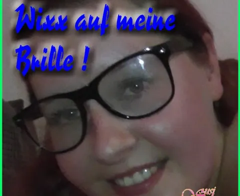 Wichsanleitung! Wixx meine Brille voll !