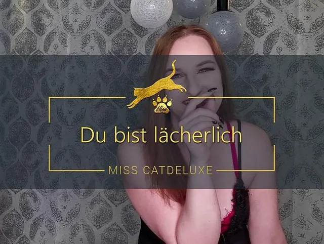 Du bist lächerlich