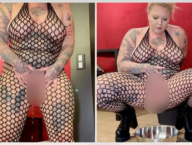 Eine große Schale voll mit Sekt