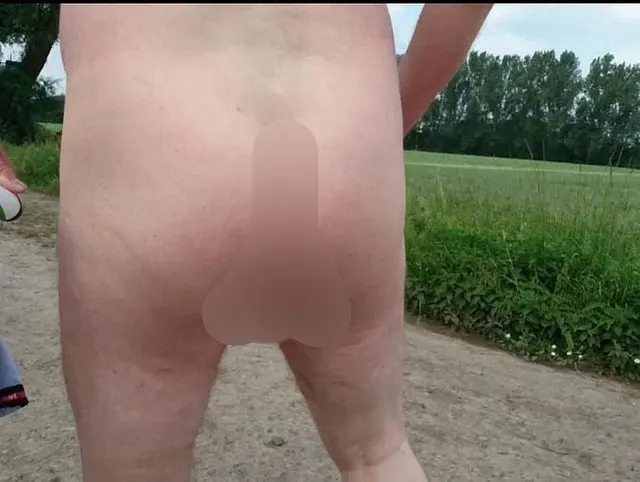 Nackt auf dem Fahrrad ** FKK Outdoor **